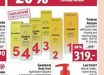 Rossmann Tomas arsov hydrofilní odličovací olej nabídka