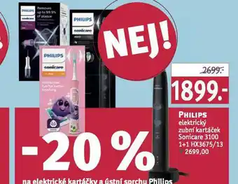 Rossmann Philips elektrický zubní kartáček nabídka