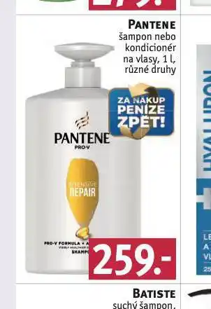 Rossmann Pantene šampon, kondicioner nabídka