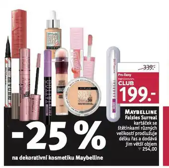 Rossmann Maybelline kartáček se štětinkami nabídka