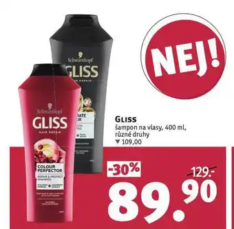 Rossmann Gliss šampon nabídka