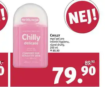 Rossmann Chilly mycí gel nabídka