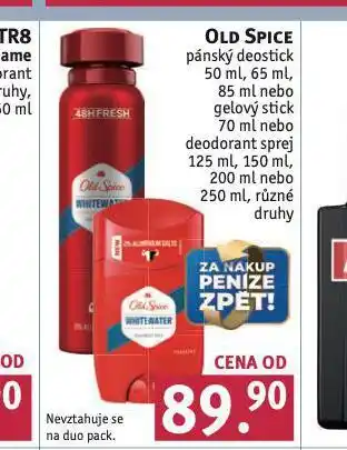 Rossmann Old spice deostick, deodorant nabídka