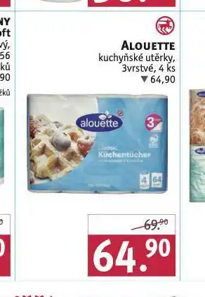 Rossmann Alouette kuchyňské utěrky nabídka