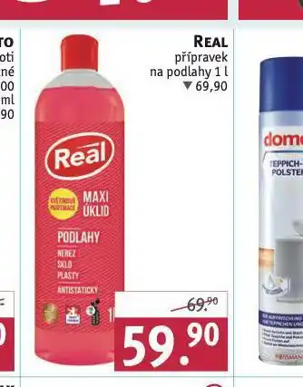 Rossmann Real přípravek na podlahy nabídka