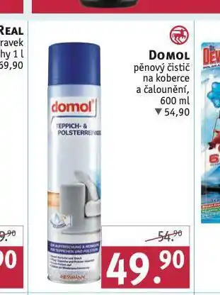Rossmann Domol pěnový čistič na koberce a čalounění nabídka