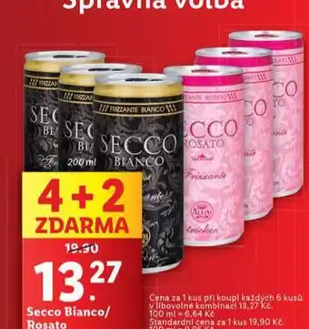 Lidl Secco bianco nabídka