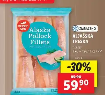 Lidl Aljašská treska nabídka