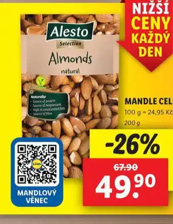 Lidl Mandle nabídka