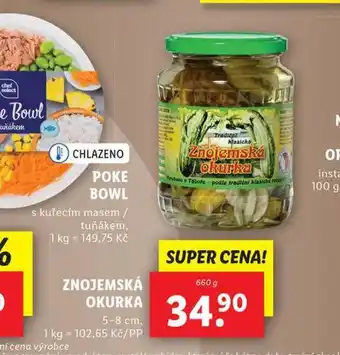Lidl Znojemská okurka nabídka