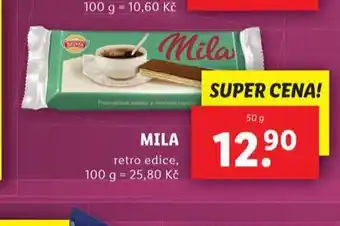 Lidl Mila nabídka