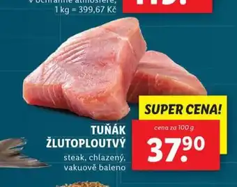Lidl Tuňák žlutoploutvý nabídka