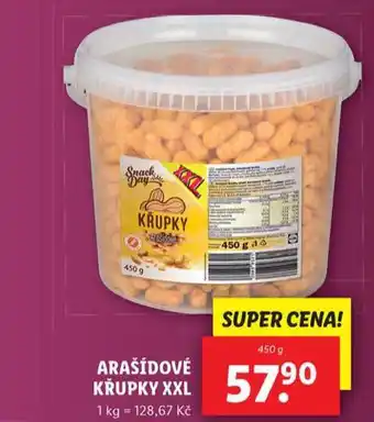 Lidl Arašídové křupky nabídka