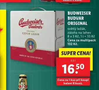Lidl Pivo budweiser budvar nabídka