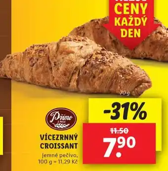 Lidl Vícezrnný croissant nabídka