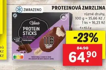 Lidl Proteinová zmrzlina nabídka