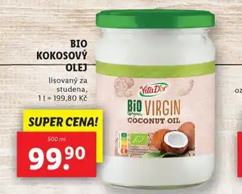 Lidl Bio kokosový olej nabídka