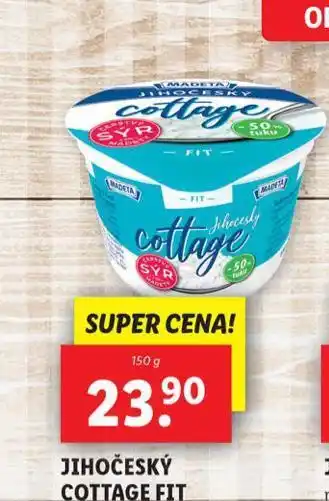Lidl Jihočeský cottage nabídka