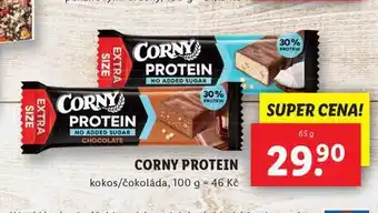 Lidl Corny protein nabídka