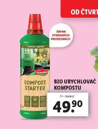 Lidl Bio urychlovač kompostu nabídka