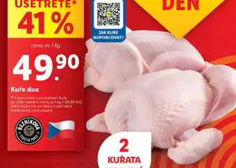 Lidl Kuře duo nabídka