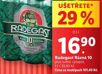 Lidl Pivo radegast nabídka