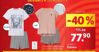 Lidl Pyžamo nabídka