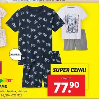 Lidl Chlapecké pyžamo nabídka