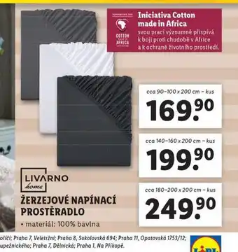 Lidl Napínací prostěradlo 140-160 x 200 cm nabídka