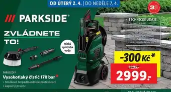 Lidl Vysokotlaký čistič 170 bar nabídka