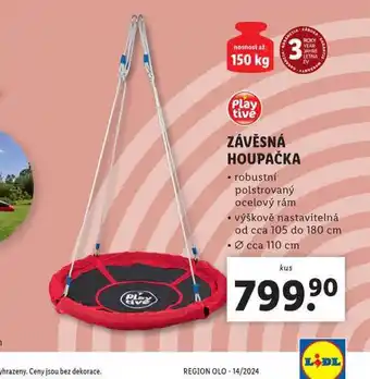 Lidl Závěsná houpačka nabídka