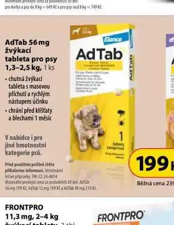 Dr. Max Adtab žvýkací tablety pro psy 1,3-2,5 kg nabídka