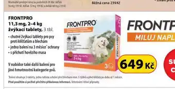 Dr. Max Frontpro žvýkací tablety pro psy 2-4 kg nabídka