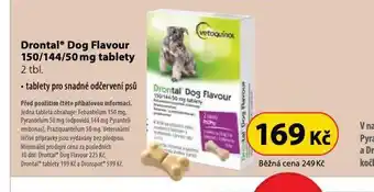 Dr. Max Drontal dog flavour tablety pro psy nabídka