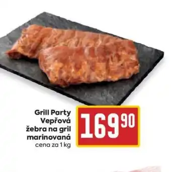 Billa Grill Party Vepřová žebra na gril marinovaná nabídka