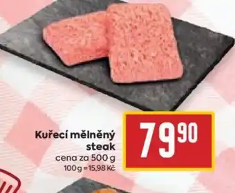 Billa Kuřecí mělněný steak nabídka