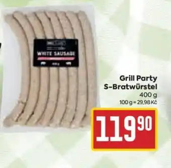 Billa Grill Party S-Bratwürstel nabídka