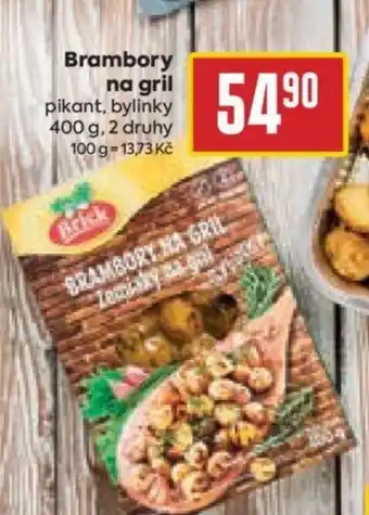 Billa Brambory na gril nabídka