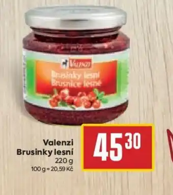 Billa Valenzi Brusinky lesní nabídka