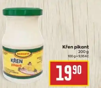 Billa Křen pikant nabídka