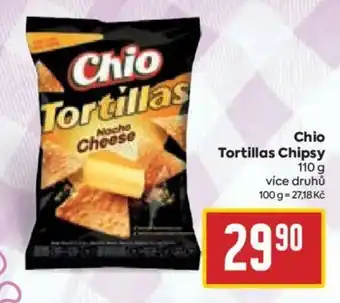 Billa Chio Tortillas Chipsy nabídka