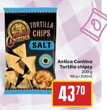 Billa Antica Cantina Tortilla chipsy nabídka