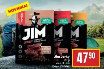 Billa Jim Jerky nabídka