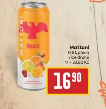 Billa Mattoni 0,5L nabídka