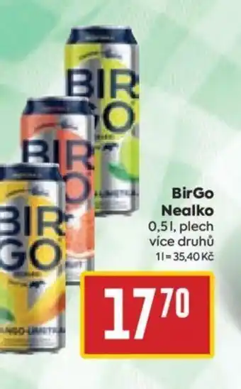 Billa BirGo Nealko 0,5L nabídka