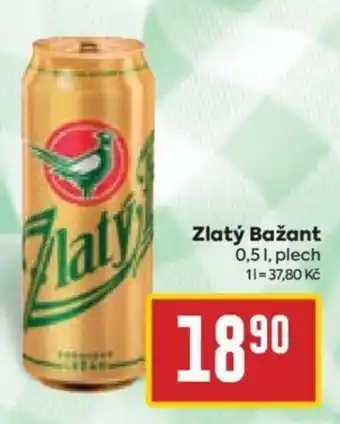 Billa Zlatý Bažant 0,5L nabídka