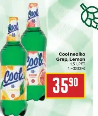 Billa Cool nealko Grep, Lemon 1,5L nabídka