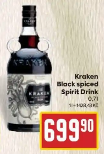 Billa Kraken Black spiced Spirit Drink 0.7L nabídka