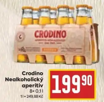 Billa Crodino Nealkoholický aperitiv 8× 0,1L nabídka