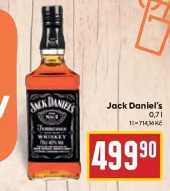 Billa Jack Daniel's 0.7L nabídka